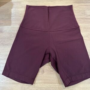 EUC lululemon align shorts size 8